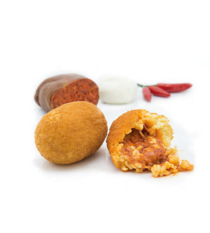 Arancino alla 'nduja