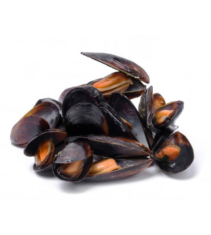 Cozze surgelate con guscio