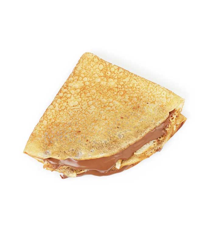 Crepes nocciola