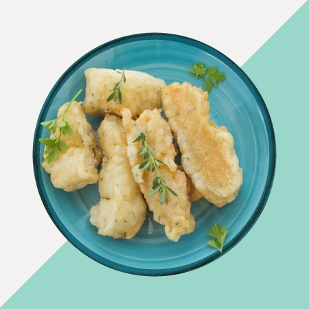 Pesce panato o pastellato